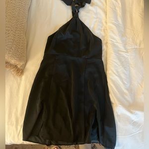 urban outfitters mini dress halter neck